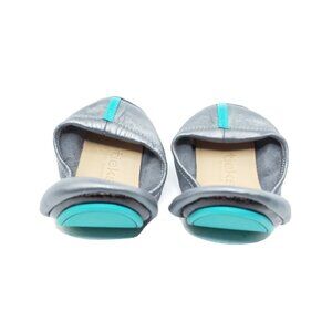 Tieks Junior 7 Mini Metallic Pewter Ballet Flats Kids Girls Shoes w/ Box & Bag